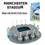 3D Football Stadium Puzzle – DIY Football Field Model