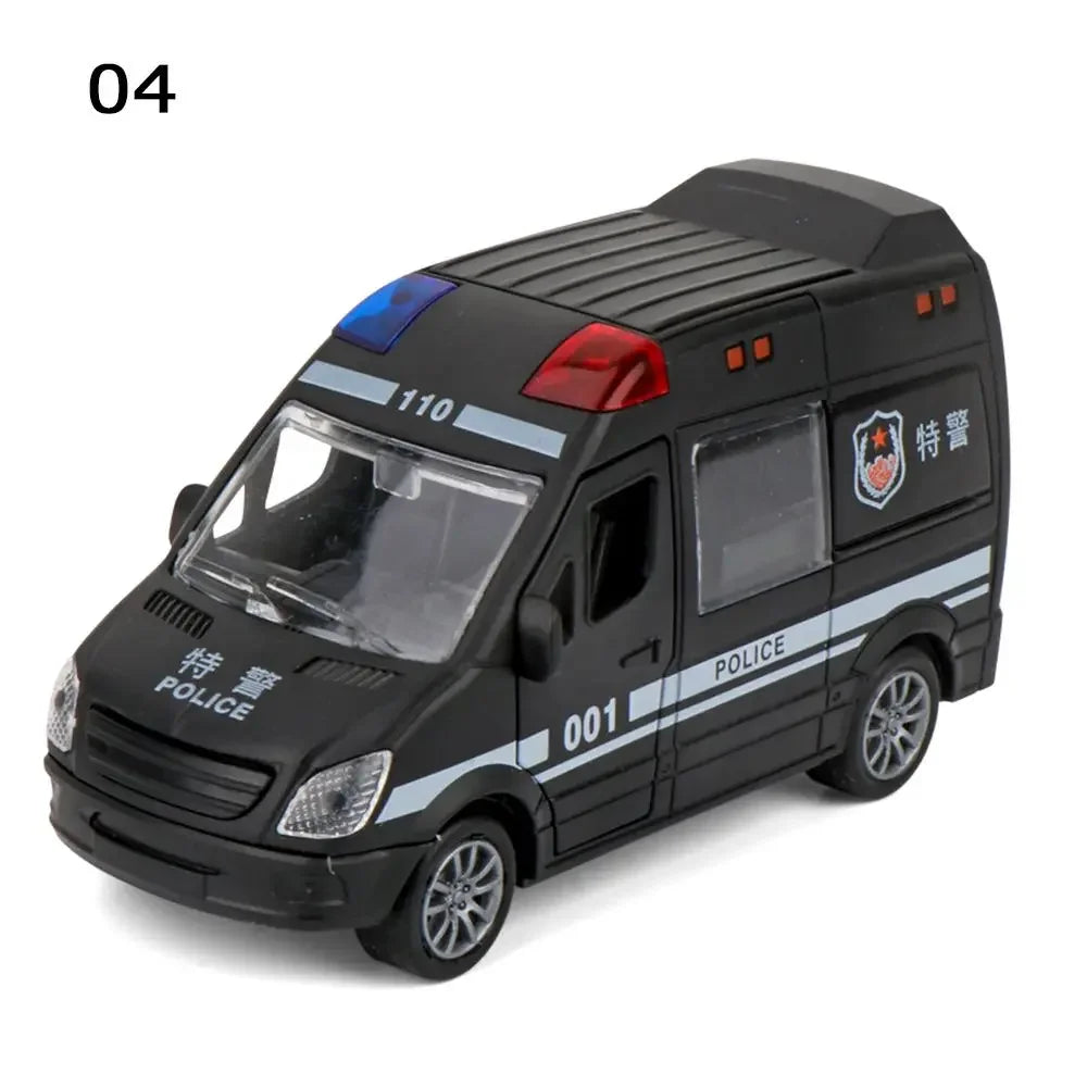 Diecast Emergency Vehicle – Police, Fire Truck & Ambulance