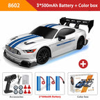 RC Drift Car 4WD Remote Control Car with LED Lights, 2.4GHz