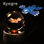 3D Crystal Ball Night Light – LED Glass Decorative Lamp