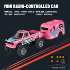 Mini RC Car 1:64 Alloy Remote Control