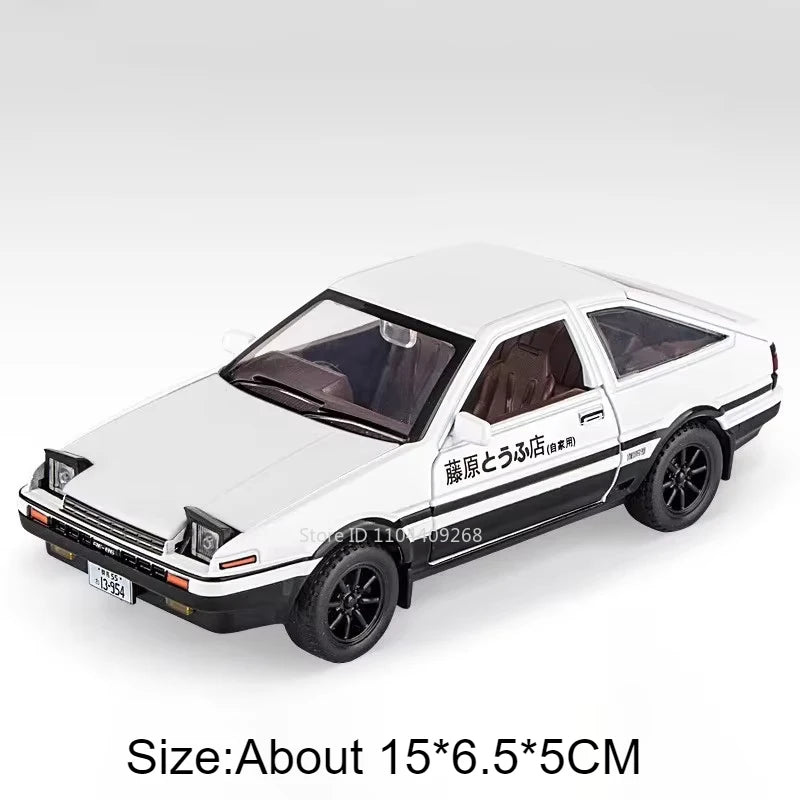 1:30 Diecast Car – Alloy Pull Back Model with Sound & Lights