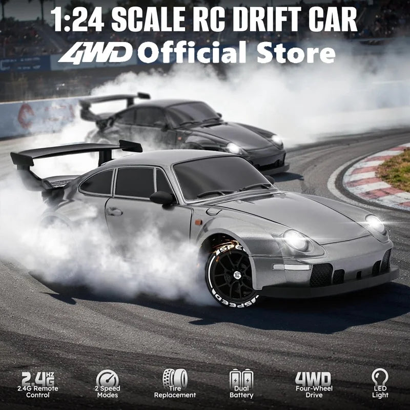 RC Drift Car – High-Speed Racing Car with LED