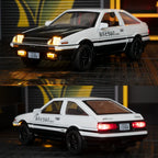 1:30 Diecast Car – Alloy Pull Back Model with Sound & Lights