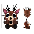 Deer Character Plush Doll Soft Stuffed Toy Halloween Gift