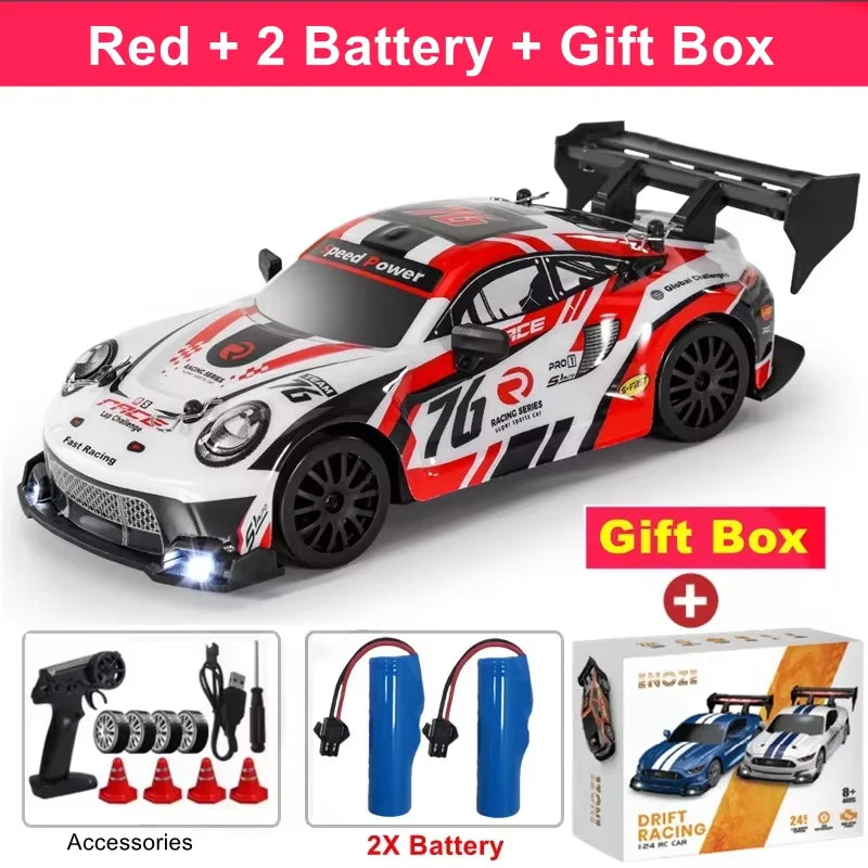 RC Drift Car 1:24 4WD Remote Control Racing Car