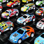 Mini Pull Back Cars Set – Plastic Vehicle Collection