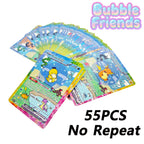 Holographic Collectible Cards – 55-Piece Anime Card Set