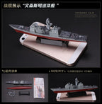 Battleship Model Kit – 1:1200 Scale Warship Assembly