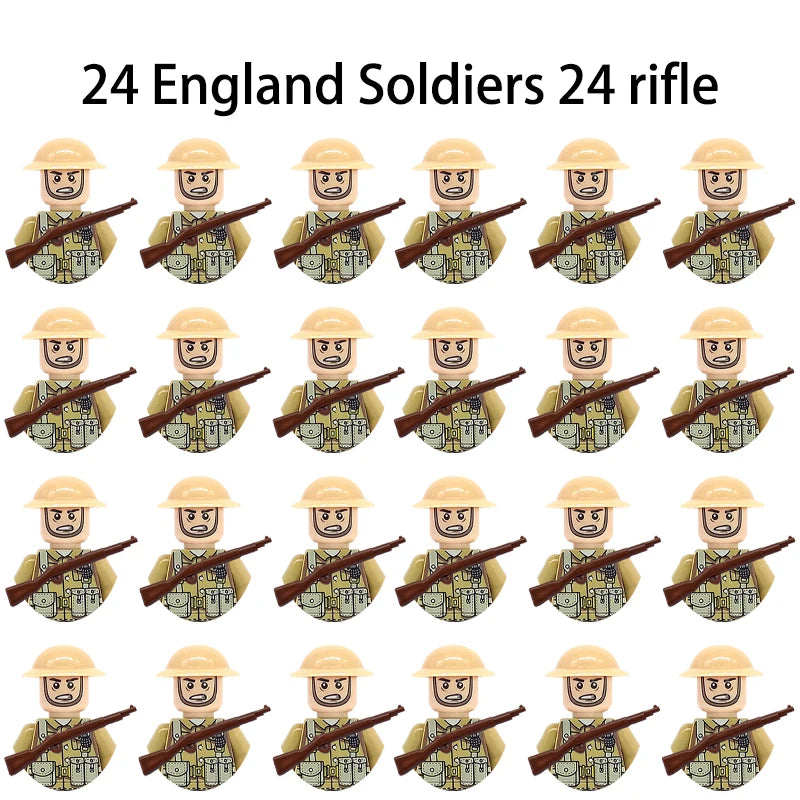 Army Building Blocks Set – Soldier & Military Construction Toy