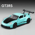 Diecast Sports Car – 1:32 Metal Pull-Back