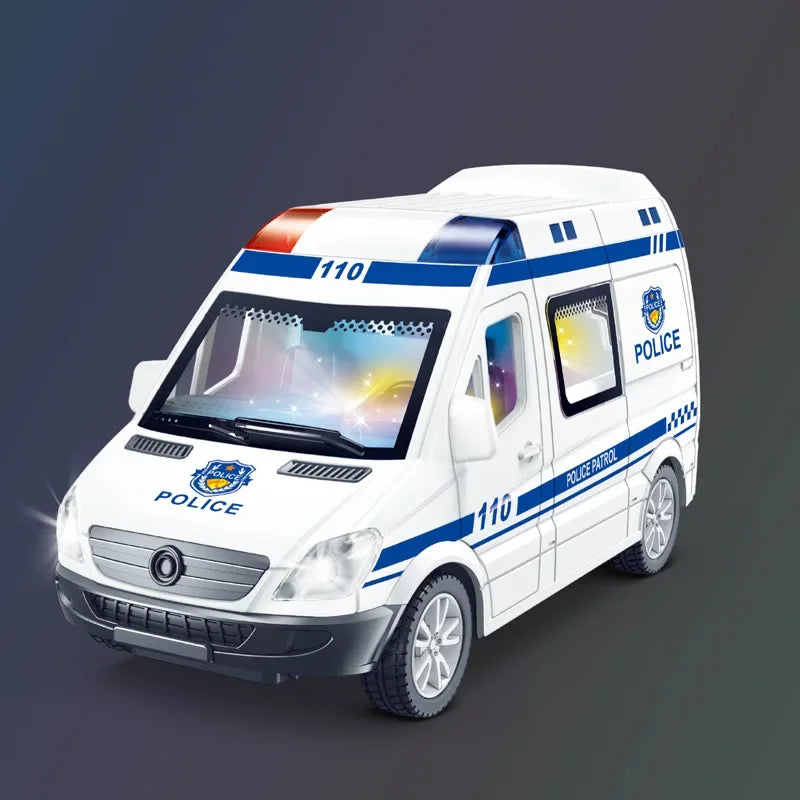 Diecast Emergency Car – 1:32 Mini Model