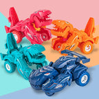 Transforming Dinosaur Car Toy – 2-in-1 Mini Vehicle