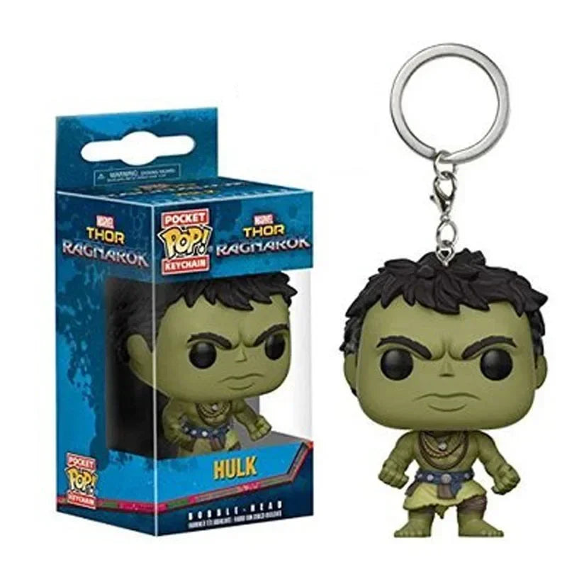 Superhero Keychain Figure – 4cm Vinyl Collectible Toy