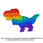 Push Pop Fidget Toy – Rainbow Bubble Sensory Stress Relief Game