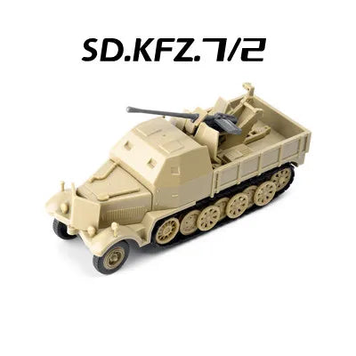 Military Vehicle Model Kit – 1/72 Scale Assembly Set