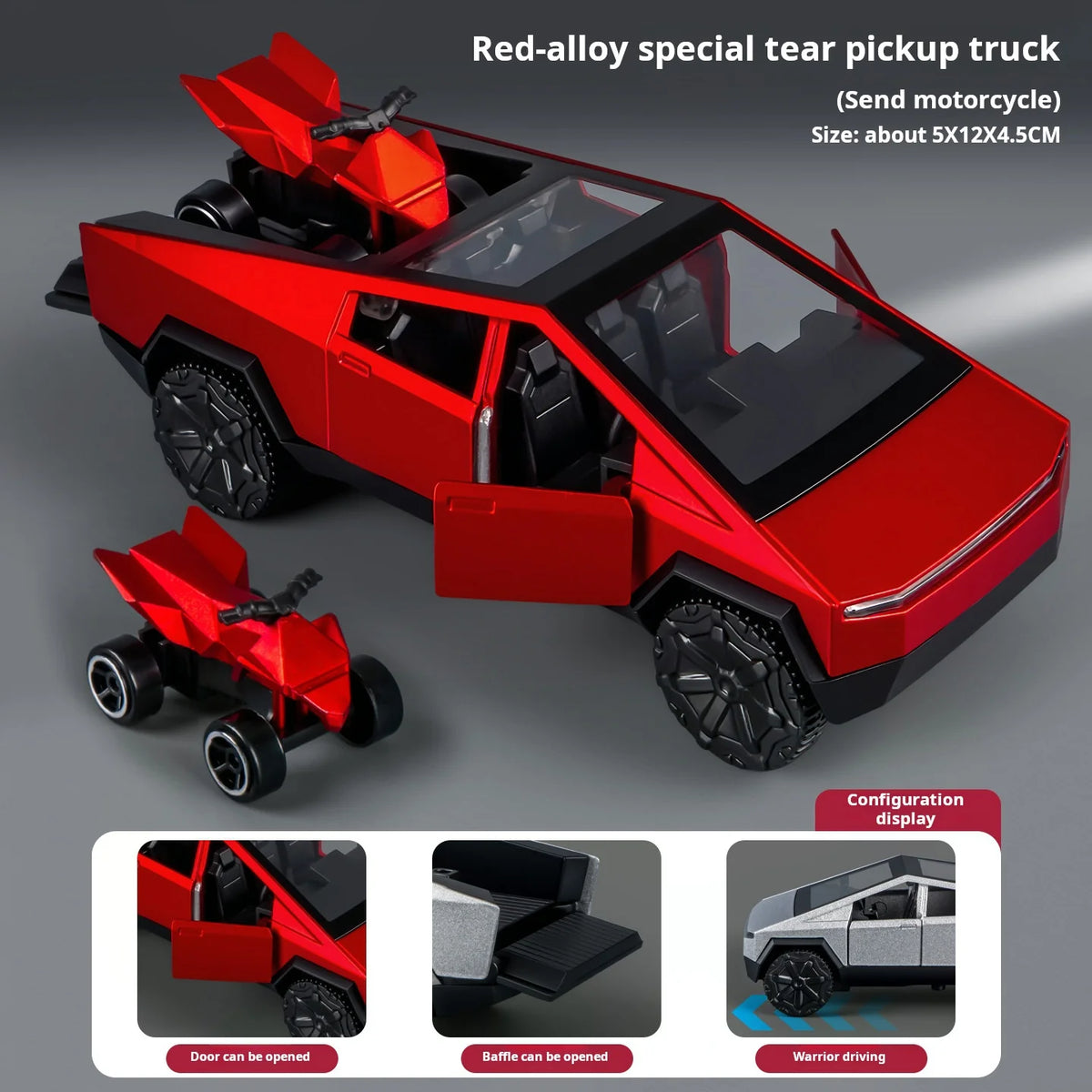 Diecast Off-Road Car – 1:36 Metal Toy