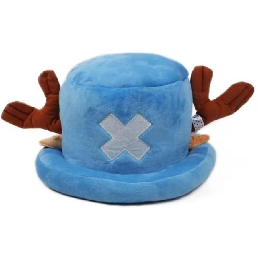 Anime Character Plush Hat – Soft Cosplay Cap for Outdoor Parties