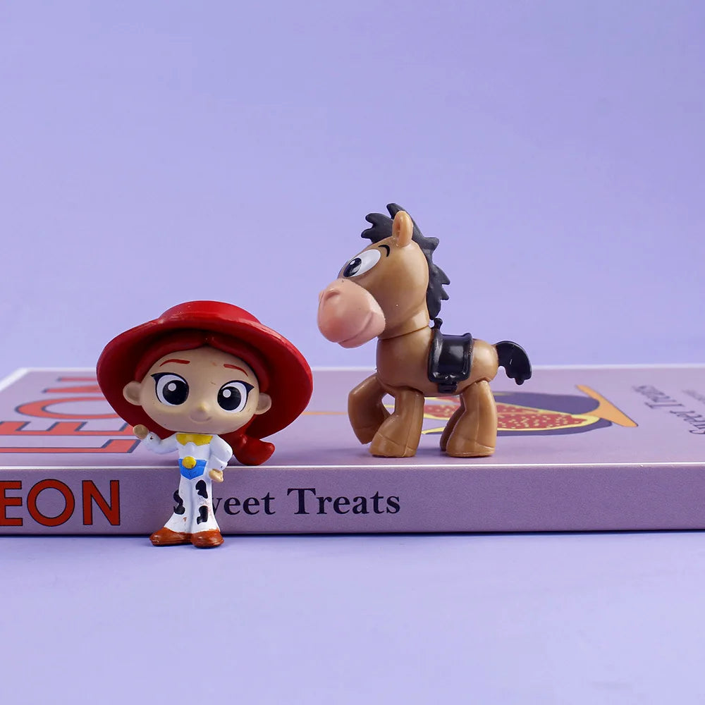 Toy Story Action Figures 6pc 4.5cm PVC Character Set