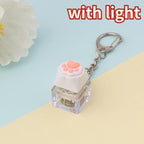 Mechanical Keyboard Key Tester – LED Keycap Fidget Keychain