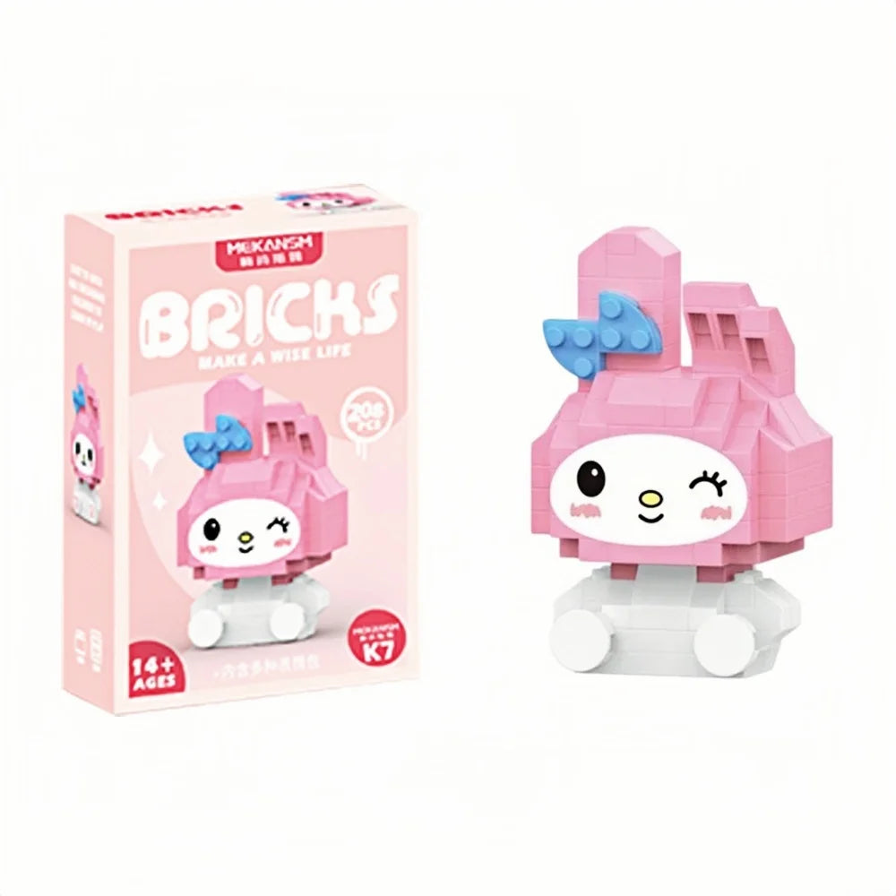 Building Block Figures – Mini Cartoon Set