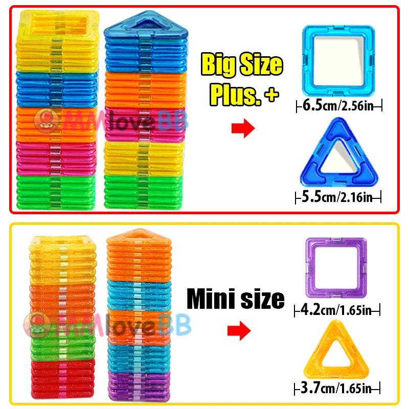 Magnetic Building Blocks – DIY Construction Set for Kids
