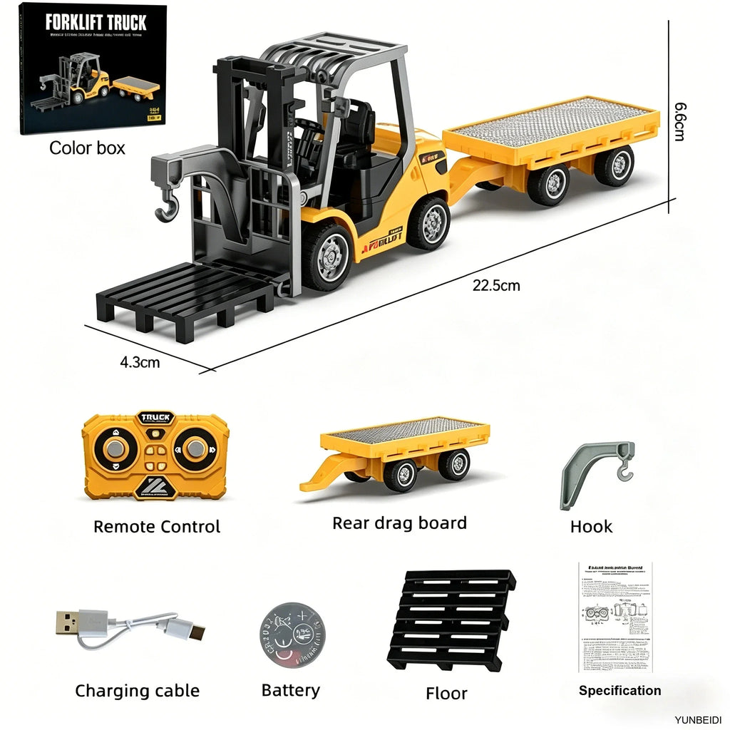 RC Monster Truck – Off-Road Car with LED Lights
