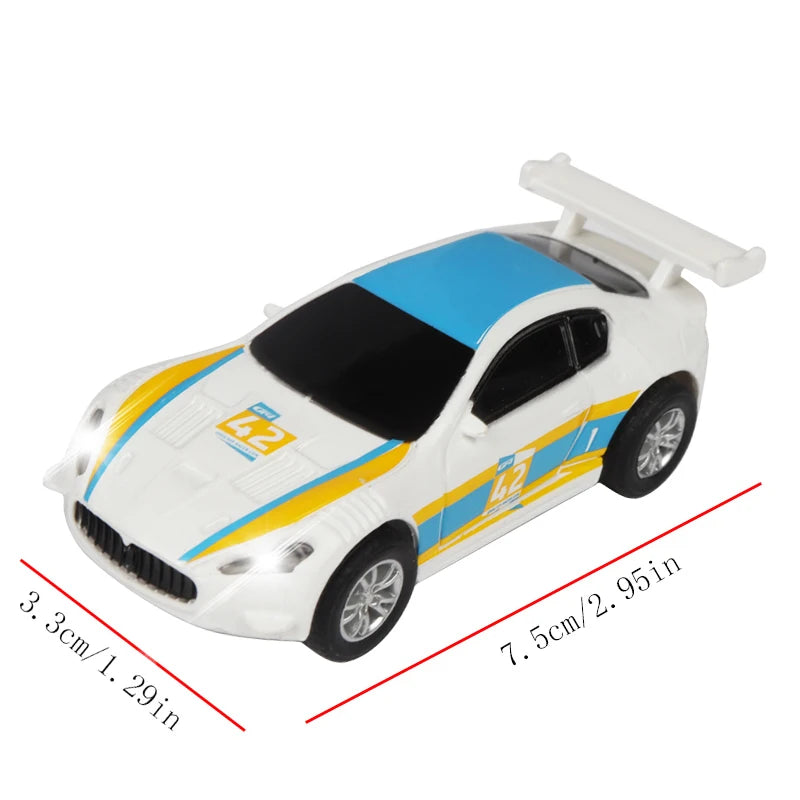 Slot Car Racing Toy 1:64 Electric Race Track Car