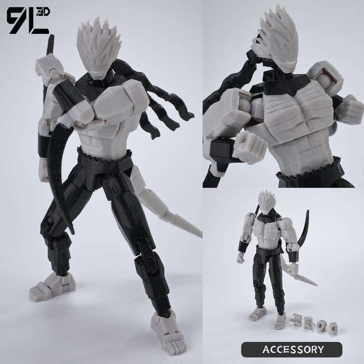 Anime Action Figure – Movable Display Model