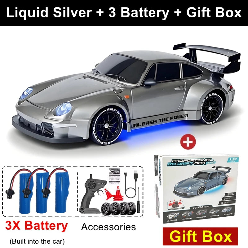 RC Drift Car – High-Speed Racing Car with LED