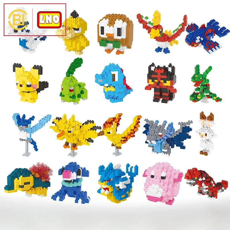 Mini Building Blocks DIY Character Assemble Model Set