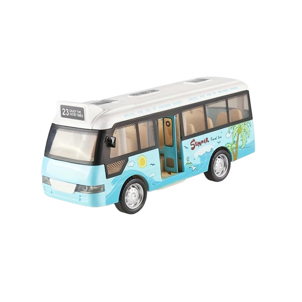 Diecast City Bus – Pull-Back Toy