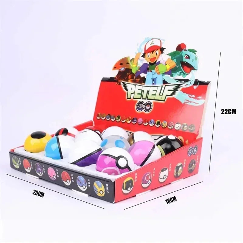12-Piece Anime Figure Set with Character Collectibles