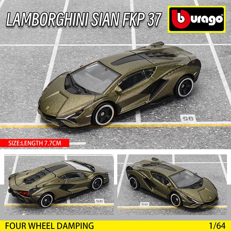 Diecast Car Model 1:64 Scale Metal Collectible Toy