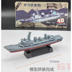 Battleship Model Kit – 1:1200 Scale Warship Assembly