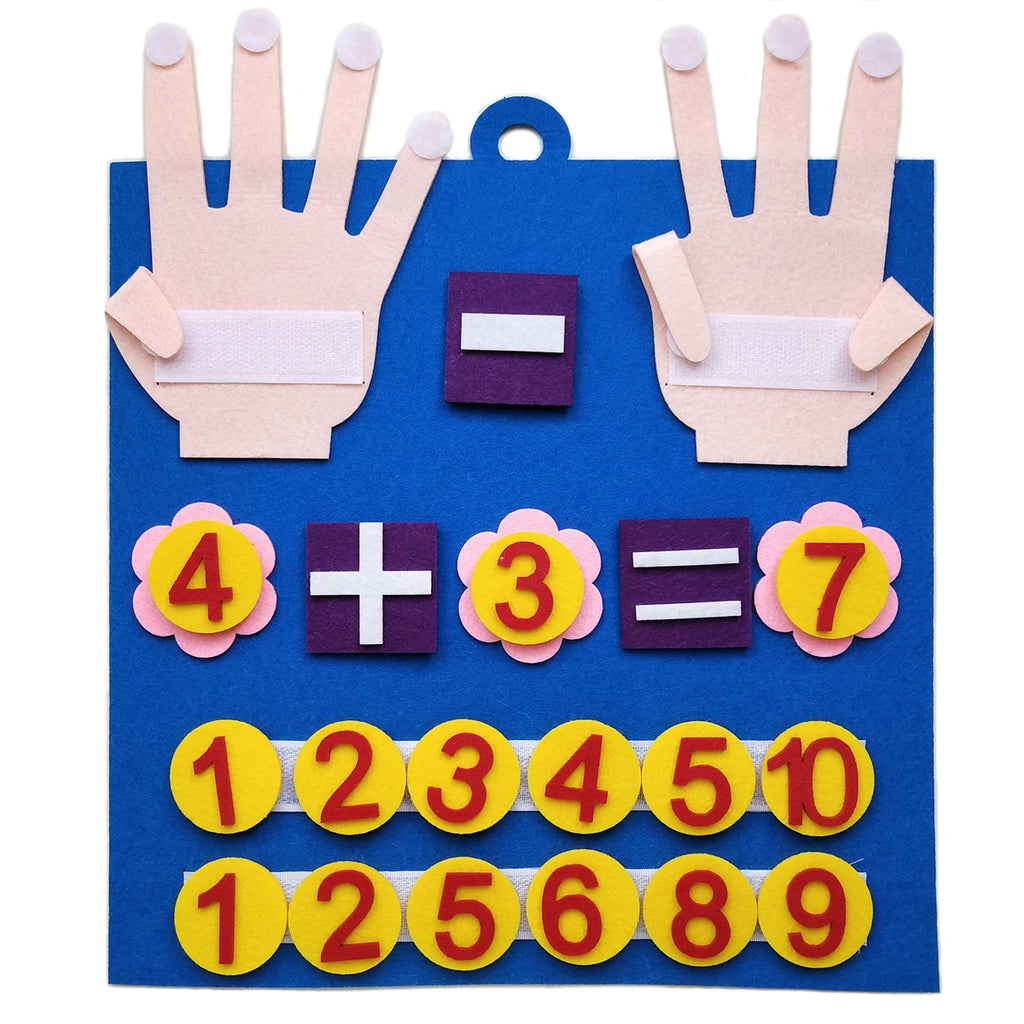 Counting Felt Toy – Montessori Math & Number Learning Game