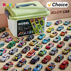 Diecast Car Set – Mini Metal Cars