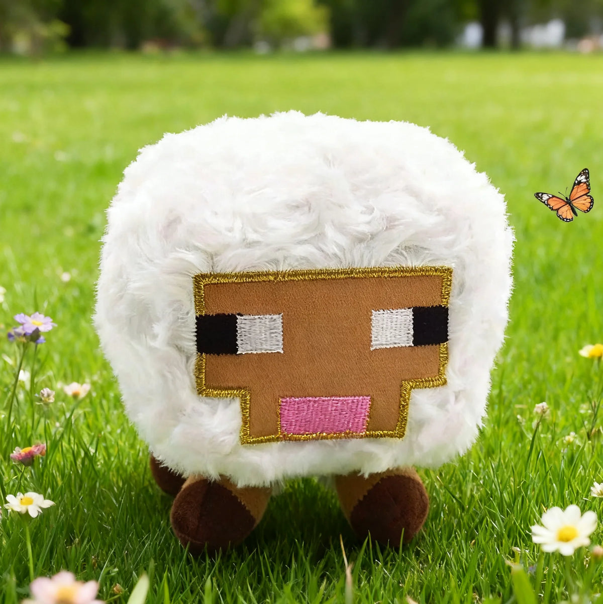 16cm Sheep Plush Toy – Soft White Stuffed Animal