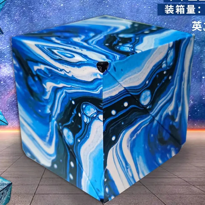 Magnetic Puzzle Cube – 3D Transformable Fidget Toy
