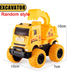 Pull Back Toy Car  Inertial Rotation Car Four-wheel Drive Off-road Vehicle SUV Racing Power Car Children's Toy CarGift