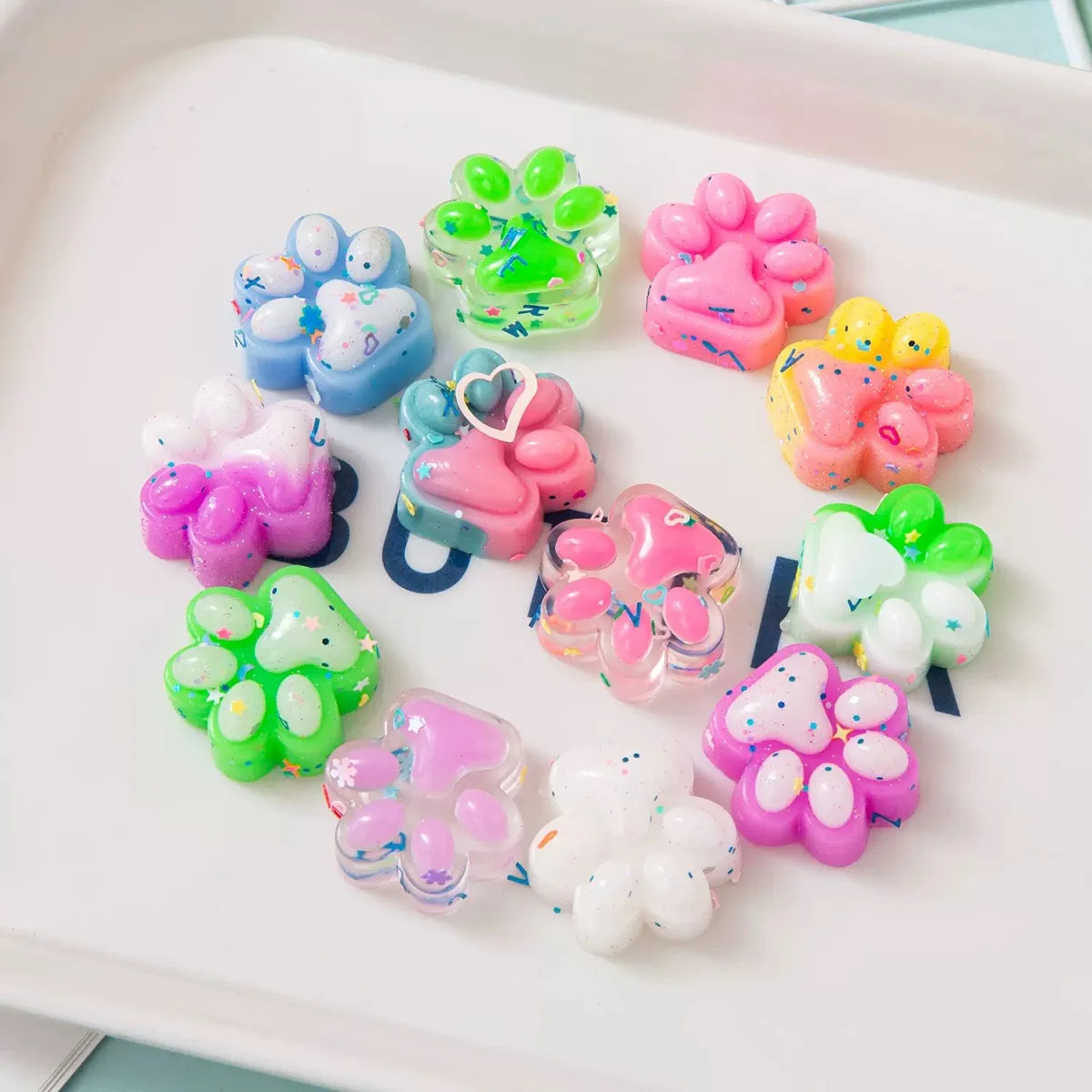 Cat Claw Fidget Toy – 10 Pack Colorful Stress Toys