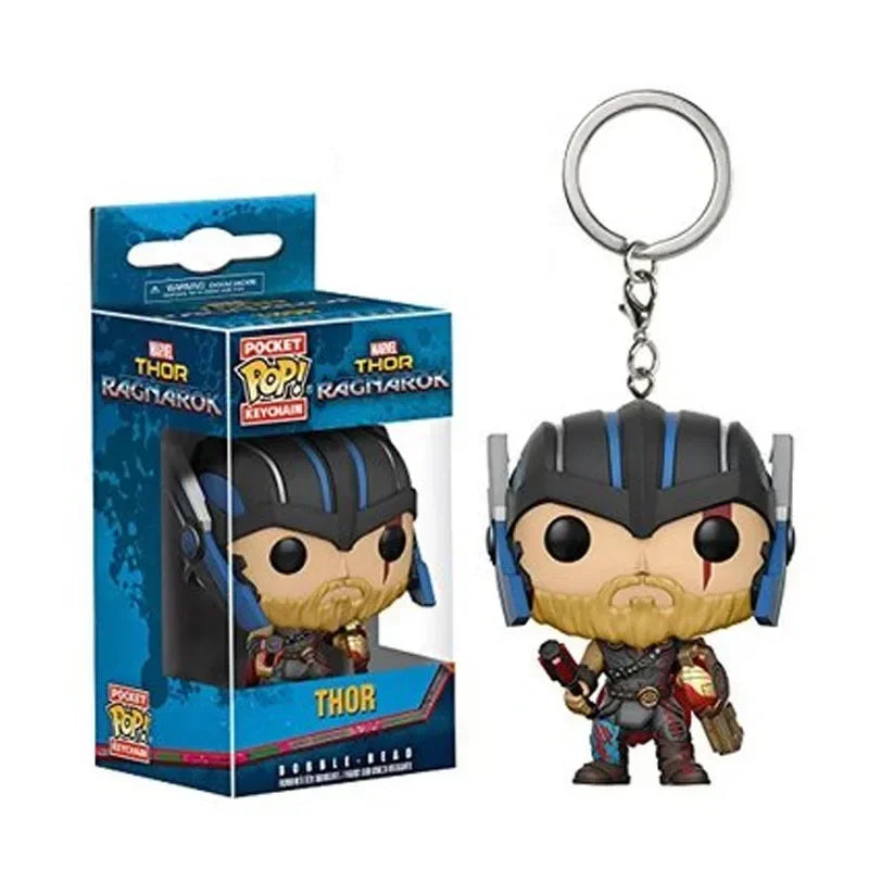 Superhero Keychain Figure – 4cm Vinyl Collectible Toy