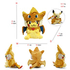 20-30cm Pikachu Plush Toy Character Stuffed Animal