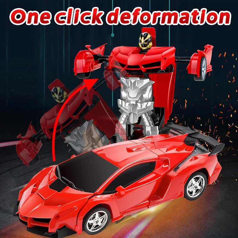 Transforming RC Car 2-in-1 Remote Control Robot Vehicle Toy
