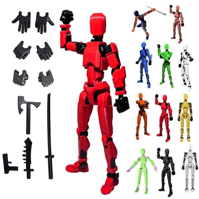 Transforming Robot Action Figure – Multi-Joint Toy