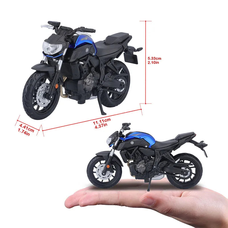 1:18 Diecast Motorcycle – Alloy Model Collection