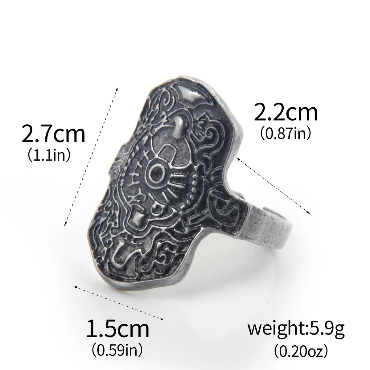 Game Dark Souls Rings for Men Vintage Havel's Demon's Scar Chloranthy Serpent Leo Darkmoon Ring Halloween Jewelry Gift