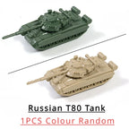 Tank Model Kit – 1:144 Scale Military Vehicle Set
