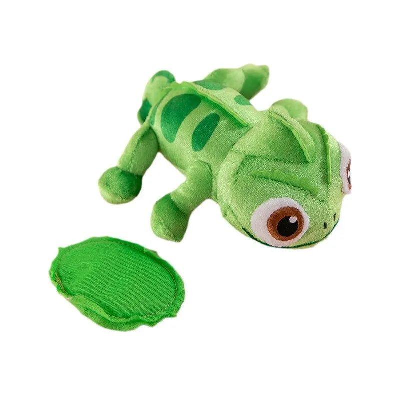 16cm Chameleon Plush Toy – Magnetic Shoulder Kawaii Stuffed Animal