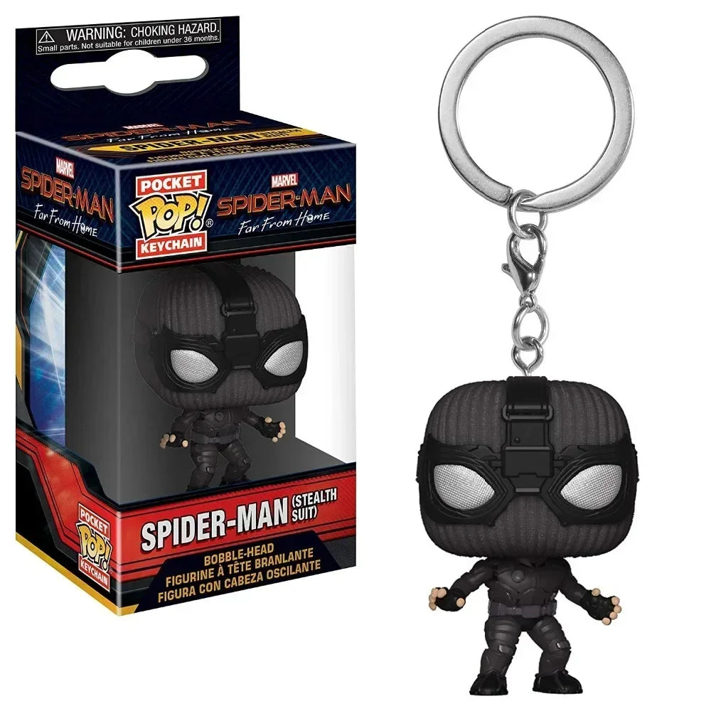 Superhero Keychain Figure – 4cm Vinyl Collectible Toy
